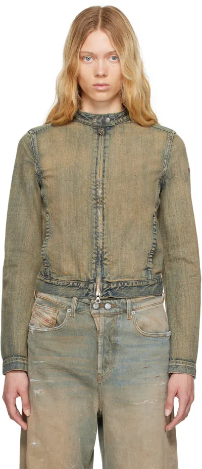 DIESEL BLUE DE-MORNIN DENIM JACKET