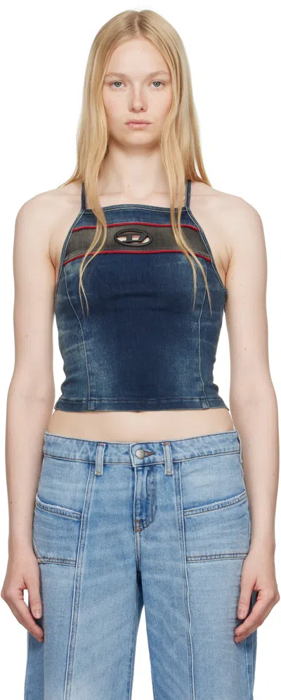 DIESEL BLUE DE-PILU-S TOP