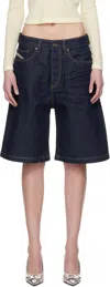 Diesel Blue De-sire-short Denim Shorts In 01