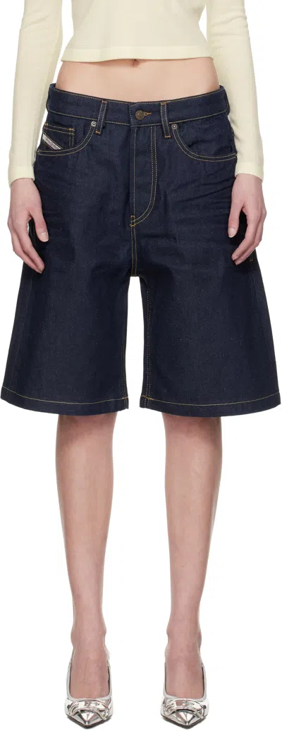 Diesel Blue De-sire-short Denim Shorts