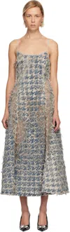 Diesel Blue De-sweeney-long-fsh Maxi Dress In Multi