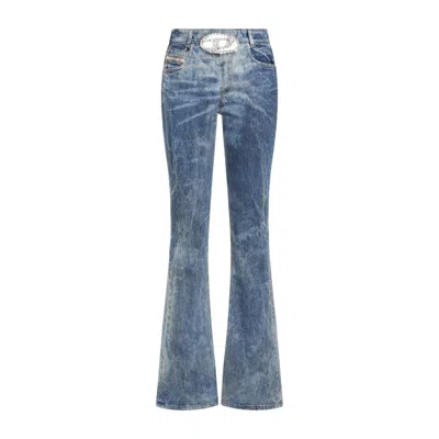 Diesel Blue Denim Cotton Jeans