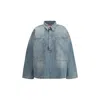 Diesel Blue Denim Shirt In Blue