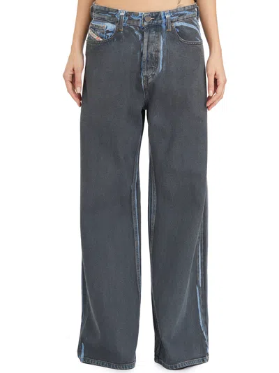 Diesel 1996 Sire Wide Leg In Denim