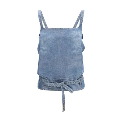 Diesel Blue Denim Women's Shirt