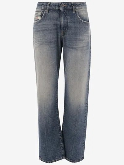 DIESEL BLUE FLARED JEANS