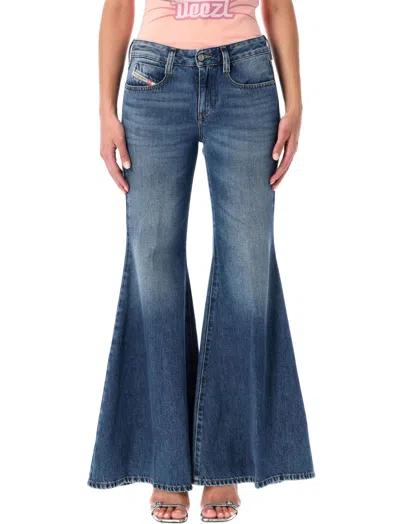 Diesel Blue Flared Jeans