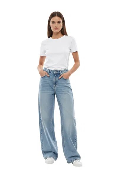 Diesel Blue Flared Mid Rise Jeans