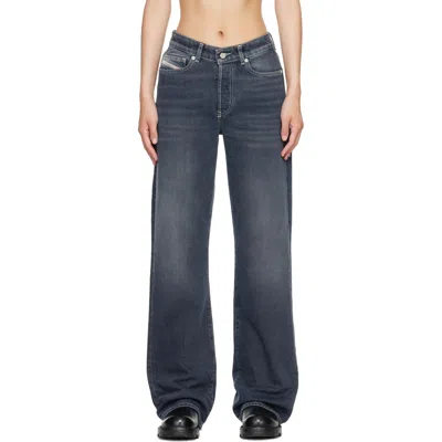 Diesel Blue High Waist 1971 D-sent Regular Jeans