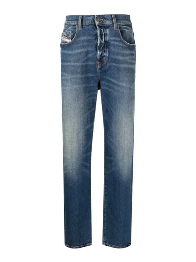 DIESEL BLUE JEANS, TAPERED LEG
