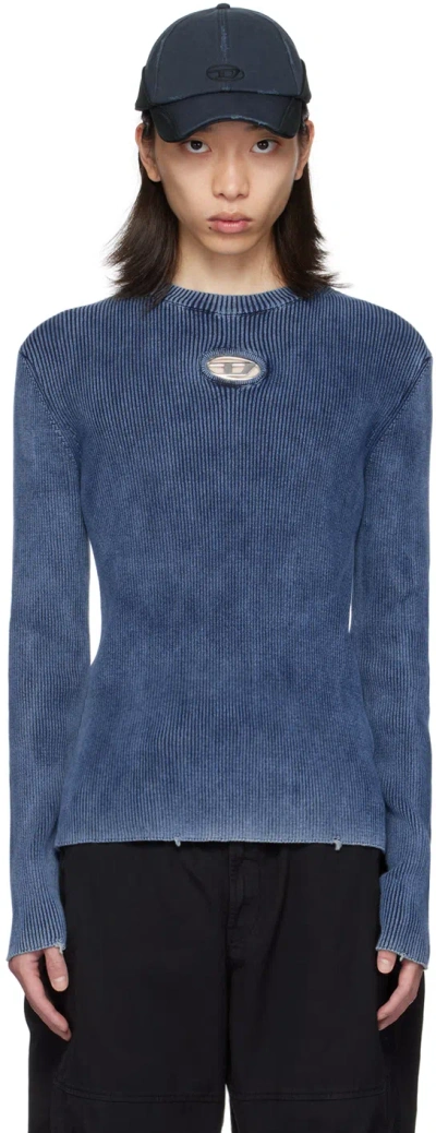 DIESEL BLUE K-DARIN-A SWEATER