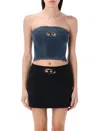 Diesel Blue M-clarksvillex-c Tube Top In Black
