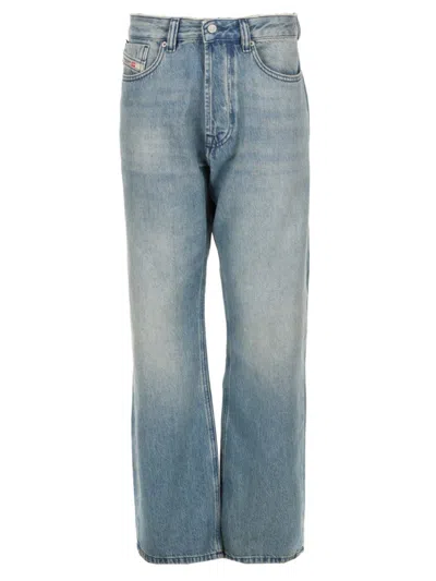 Diesel Blue Mid Rise Jeans