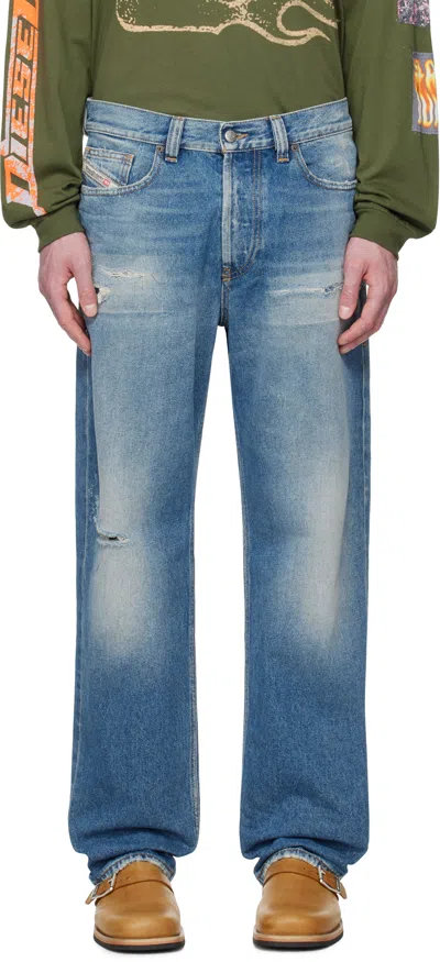 Diesel Blue Regular 2010 D-macs 09l43 Jeans