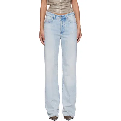 Diesel Blue Regular High Waist 1971 D-sent Jeans