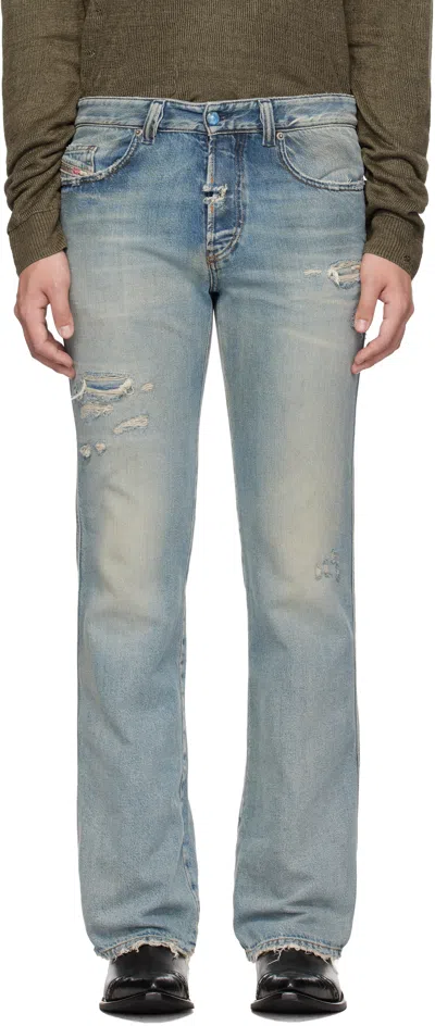 Diesel Blue Regular Waist 1998 D-buck Bootcut Jeans