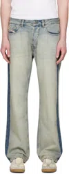 Diesel Blue Relaxed 1980 D-eeper 0abdf Jeans