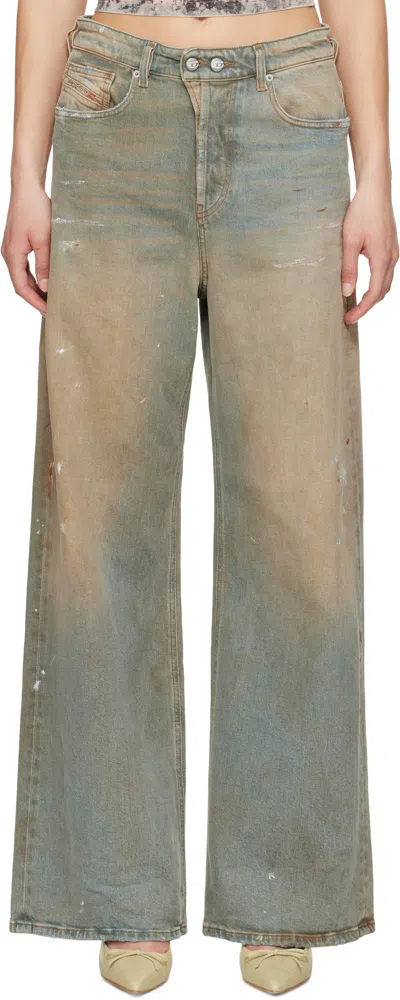 Diesel Blue Relaxed 1996 D-sire 007z4 Jeans In 01 | ModeSens
