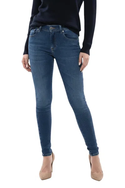 Diesel Blue Skinny Low Rise Jeans