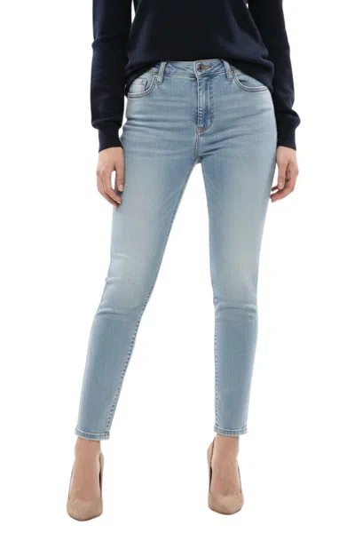 Diesel Blue Skinny Mid Rise Jeans