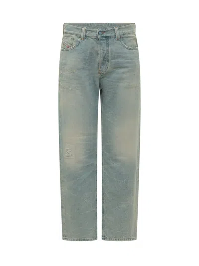 Diesel Women Blue Straight Mid Rise Jeans, 26 Luxury Jeans For Women Darveys In Gray