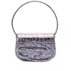 Diesel '1dr' Brown Shoulder Bag With Adjustable And Removable Shoulder Strap