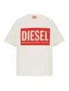 Diesel Logo T-shirt With In Black