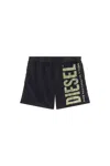 Diesel Board Shorts In Camo Ripstop In Multicolor