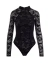 Diesel Bodysuit In Black
