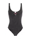 Diesel Bodysuit In Gray
