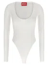 Diesel Bodysuit In White