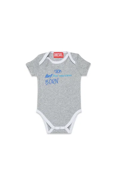 Diesel Babies' Body Con Grafica Born For Success In Grey