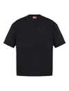 Diesel Logo-embroidered Back-print T-shirt