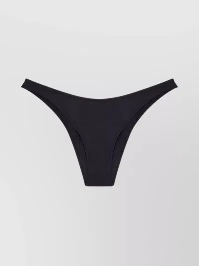 Diesel Bold Straps Briefs Cut-out V Design In Black