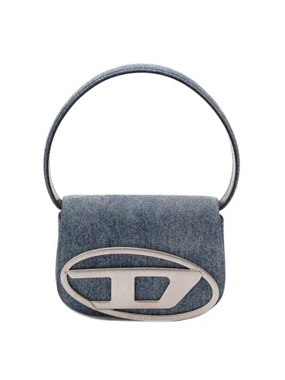 Diesel Borsa A Spalla 1dr In Denim Colore Blu Jeans In Blue