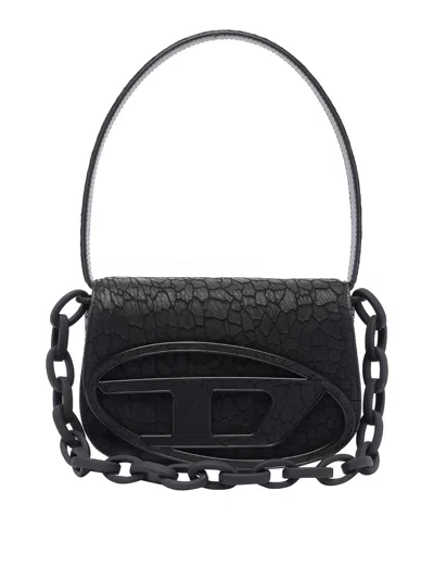 DIESEL BOLSA BANDOLERA - NEGRO