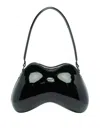 Diesel Medium Double-d Curved Shoulder Bag In Green