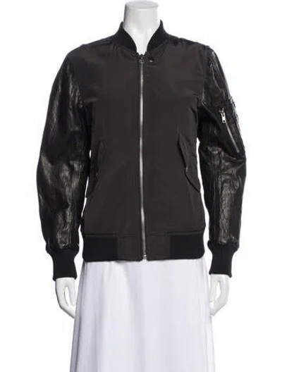 Pre-owned Diesel Bomber Jacket In Black
