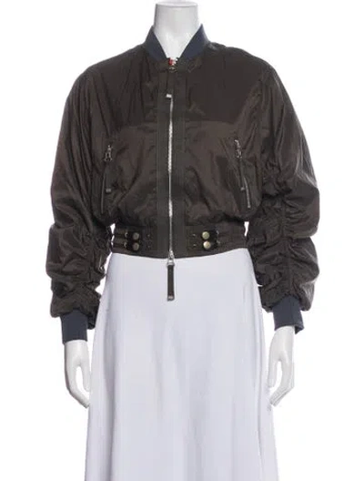Pre-owned Diesel Bomber Jacket In Brown