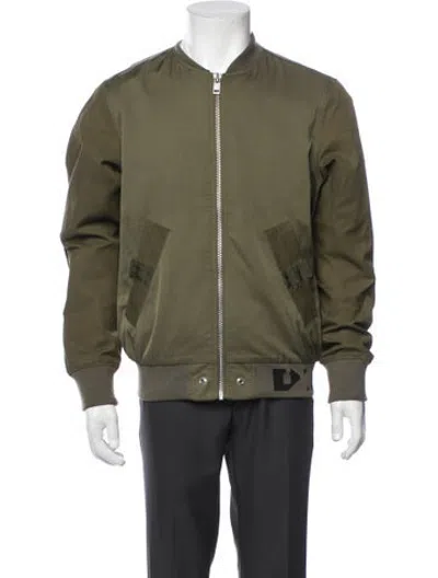 Pre-owned Diesel Bomber Jacket In Green