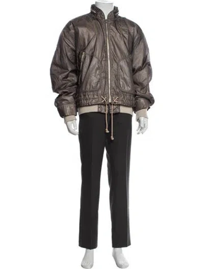 Pre-owned Diesel Bomber Jacket In Neutrals