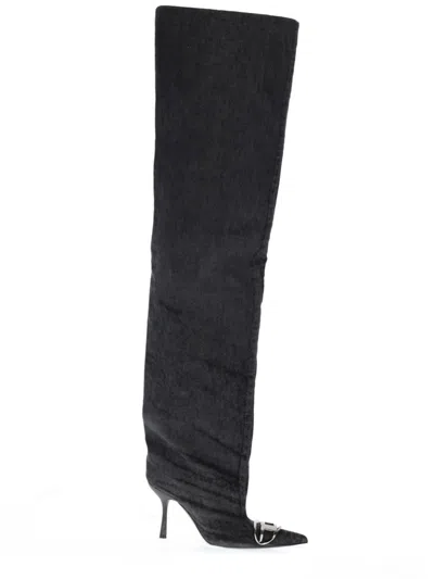 Diesel Boot "d-venus 90" In Black