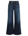 DIESEL DIESEL BOOTCUT AND FLARE JEANS 1978 D-AKEMI 0PFAZ WOMAN JEANS BLUE SIZE 26W-32L COTTON, ELASTANE