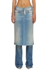 Diesel Bootcut E Flare Jeans In Blue