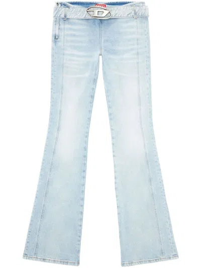 Diesel Bootcut And Flare Jeans D-ebbybelt 0jgaa In Blue