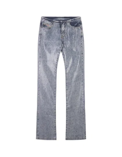 Diesel Bootcut And Flare Jeans D-shark 0pgaa In Blue