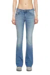 Diesel Bootcut E Flare Jeans In Blu