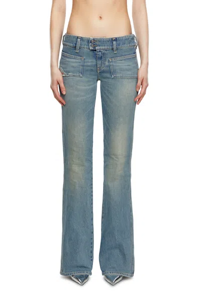 Diesel Bootcut E Flare Jeans In Blu