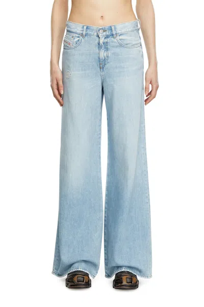 Diesel Bootcut E Flare Jeans In Blu