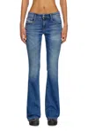 Diesel Bootcut Jeans In Blu